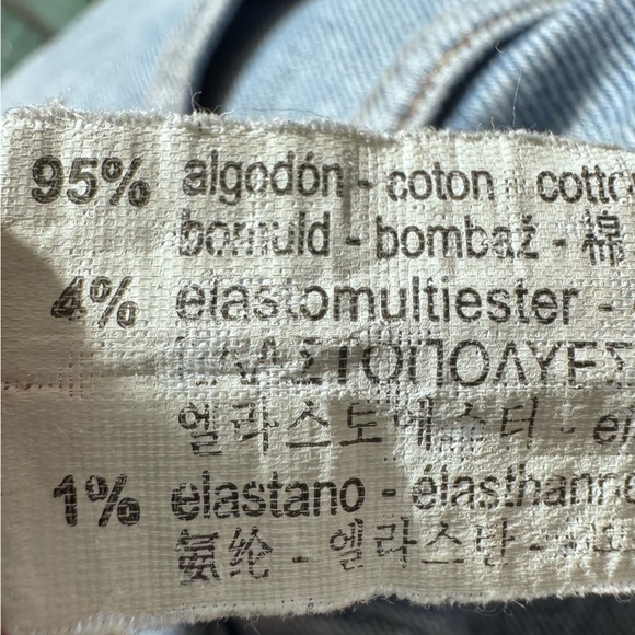 Zara High Rise Skinny Denim Blue Jeans Size 2 - Picture 8 of 8